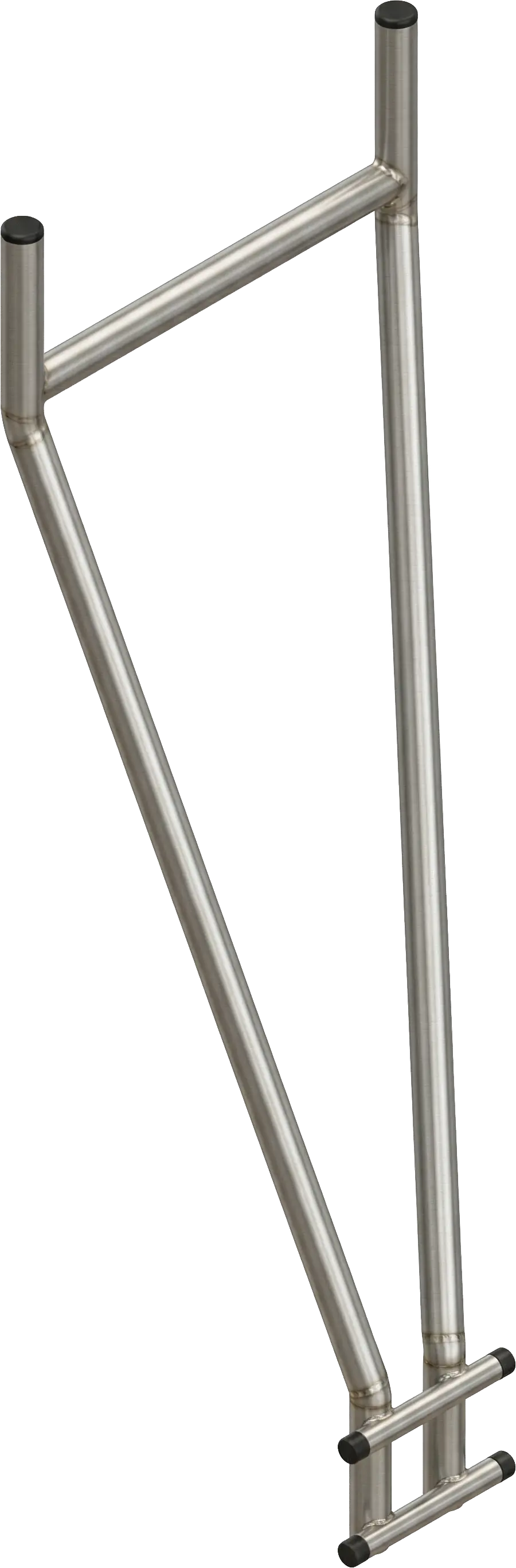 Poignée amovible inox pour socle rouleur Restobac